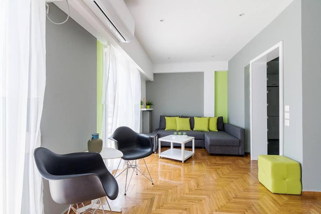 Brand New Stylish 2 Bedroom Apartment Athens Luaran gambar