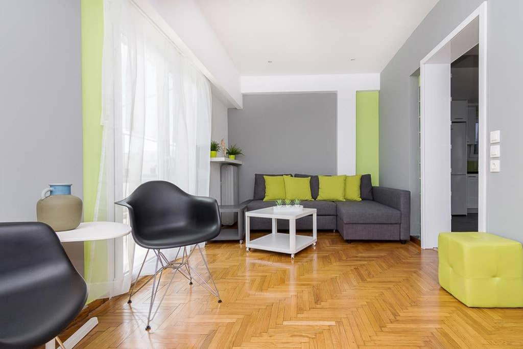 Brand New Stylish 2 Bedroom Apartment Athens Luaran gambar